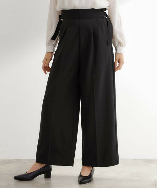 grove / グローブ パンツ | サス付きセンタープレスワイドパンツ | 詳細8