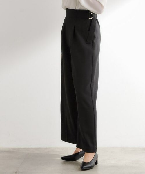 grove / グローブ パンツ | サス付きセンタープレスワイドパンツ | 詳細9