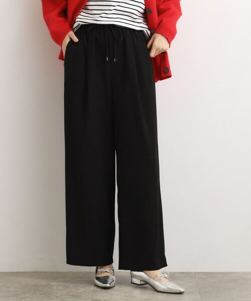 grove / グローブ パンツ | きれい見えとリラックス感を両立。秋の大人カジュアルに効くイージーパンツ | 詳細5