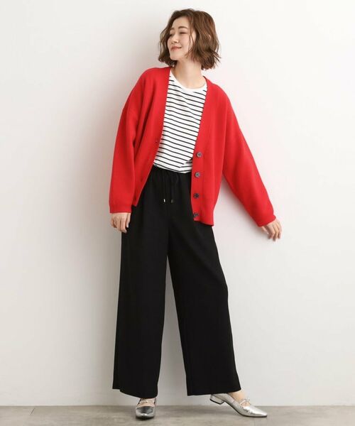 grove / グローブ パンツ | きれい見えとリラックス感を両立。秋の大人カジュアルに効くイージーパンツ | 詳細6