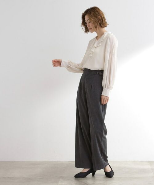 grove / グローブ パンツ | コーデュロイワイドパンツ | 詳細3