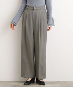 grove / グローブ パンツ | 【石川梨華さん着用】ツータックワイドパンツ