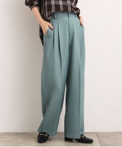 grove / グローブ パンツ | 【石川梨華さん着用】ツータックワイドパンツ