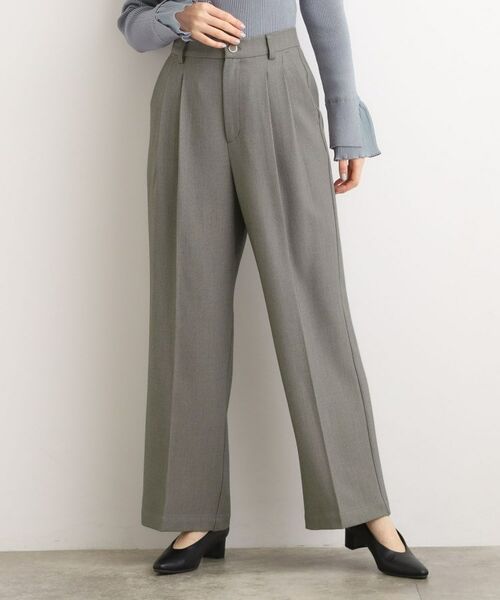 grove / グローブ パンツ | 【石川梨華さん着用】ツータックワイドパンツ | 詳細1