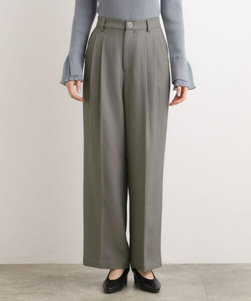 grove / グローブ パンツ | 【石川梨華さん着用】ツータックワイドパンツ | 詳細13