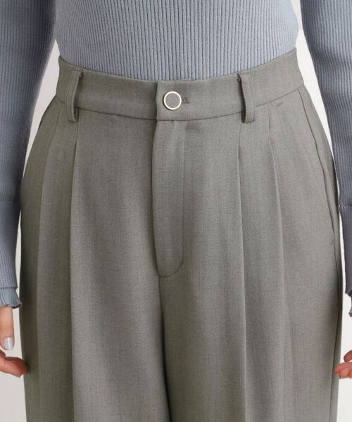 grove / グローブ パンツ | 【石川梨華さん着用】ツータックワイドパンツ | 詳細16