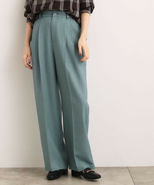grove / グローブ パンツ | 【石川梨華さん着用】ツータックワイドパンツ | 詳細9