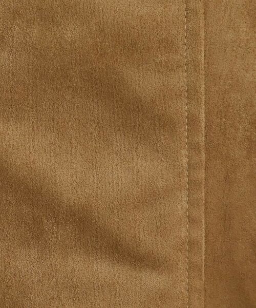 grove / グローブ ロング・マキシ丈スカート | しっとりスエードで描くやわらかなマーメイドスカート | 詳細13