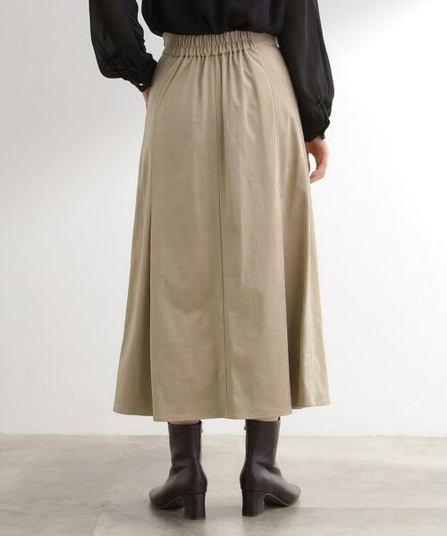 grove / グローブ ロング・マキシ丈スカート | しっとりスエードで描くやわらかなマーメイドスカート | 詳細16