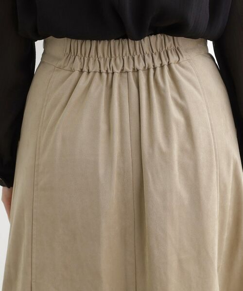 grove / グローブ ロング・マキシ丈スカート | しっとりスエードで描くやわらかなマーメイドスカート | 詳細18