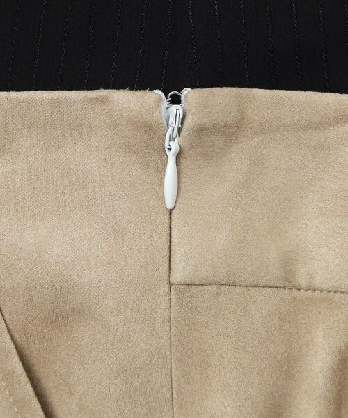 grove / グローブ ロング・マキシ丈スカート | しっとりスエードで描くやわらかなマーメイドスカート | 詳細20