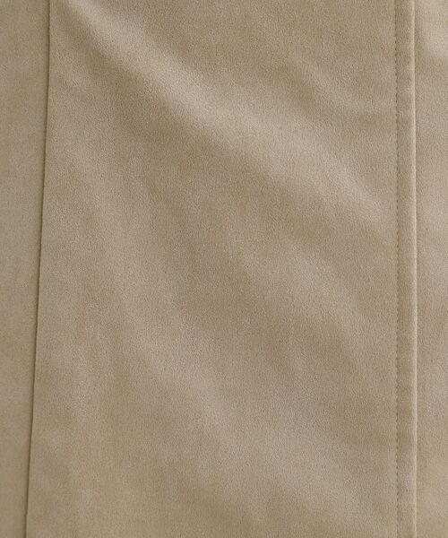grove / グローブ ロング・マキシ丈スカート | しっとりスエードで描くやわらかなマーメイドスカート | 詳細4