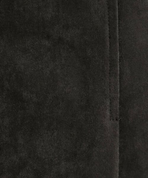 grove / グローブ ロング・マキシ丈スカート | しっとりスエードで描くやわらかなマーメイドスカート | 詳細8