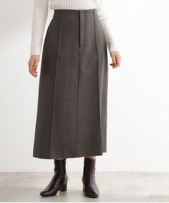 grove / グローブ ロング・マキシ丈スカート | 【カセット服】洗えるストレートシルエットスカート
