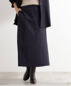 grove / グローブ ロング・マキシ丈スカート | 【カセット服】洗えるストレートシルエットスカート