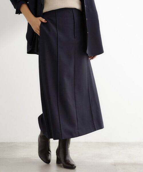 grove / グローブ ロング・マキシ丈スカート | 【カセット服】洗えるストレートシルエットスカート | 詳細10
