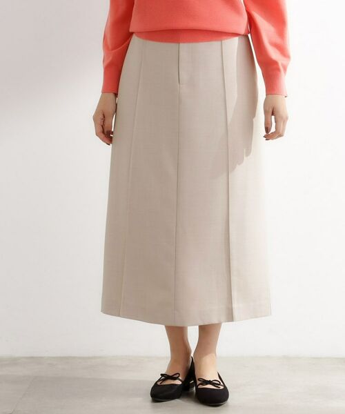 grove / グローブ ロング・マキシ丈スカート | 【カセット服】洗えるストレートシルエットスカート | 詳細6