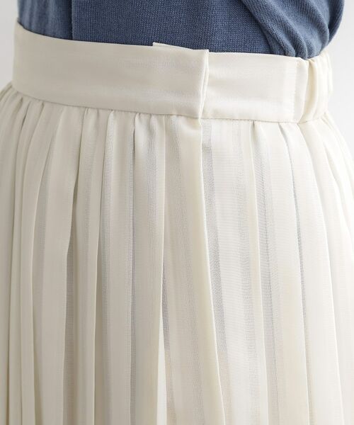 grove / グローブ ロング・マキシ丈スカート | 【洗える】ひらりとゆれる　上品プリーツスカート | 詳細18