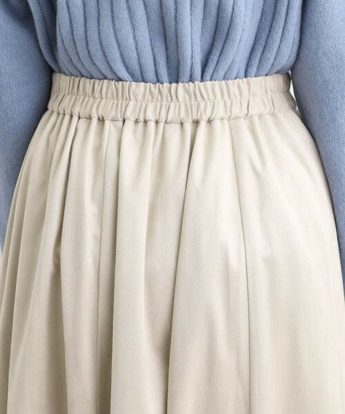 grove / グローブ ロング・マキシ丈スカート | 【石川梨花さん着用】スエードライク マキシティアードスカート | 詳細18