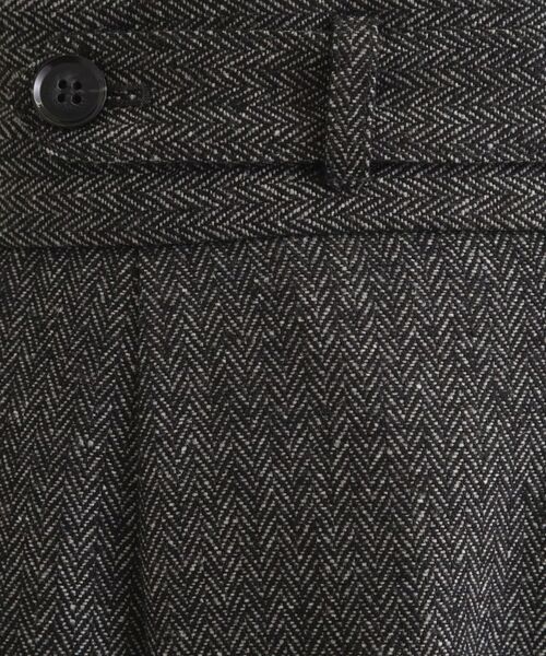 grove / グローブ ロング・マキシ丈スカート | へリンボンツイードフレアマキシスカート | 詳細11