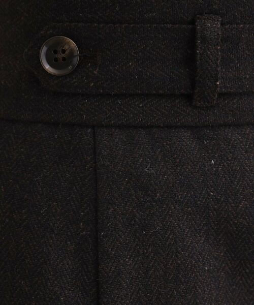 grove / グローブ ロング・マキシ丈スカート | へリンボンツイードフレアマキシスカート | 詳細4