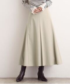 grove / グローブ ロング・マキシ丈スカート | もっちりナイロンストレッチトラペーズスカート