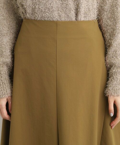 grove / グローブ ロング・マキシ丈スカート | もっちりナイロンストレッチトラペーズスカート | 詳細17