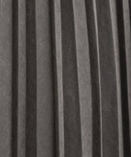 grove / グローブ ロング・マキシ丈スカート | 【石川梨華さん着用】すっきり見えて、やさしく揺れる。大人のスエードライクプリーツスカート | 詳細28