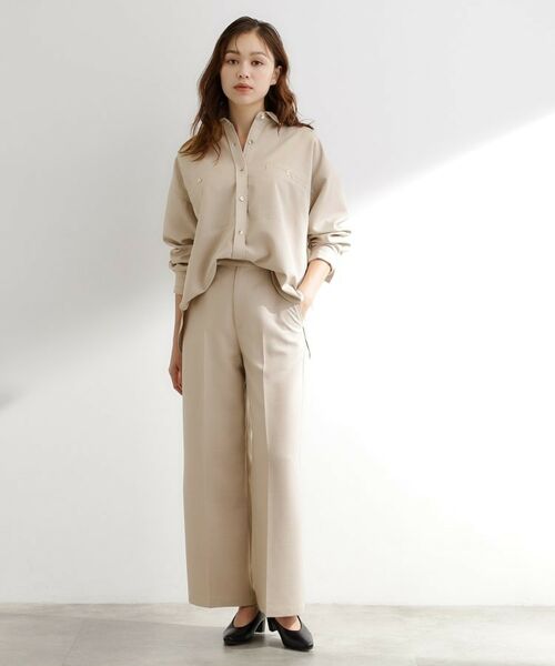 grove / グローブ シャツ・ブラウス | 【カセット服/選べる着丈】洗濯機で洗えるオーバーシャツ | 詳細11