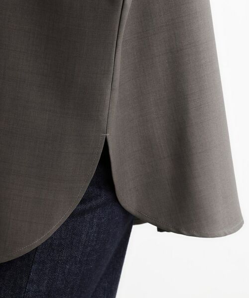 grove / グローブ シャツ・ブラウス | 【カセット服/選べる着丈】洗濯機で洗えるオーバーシャツ | 詳細24