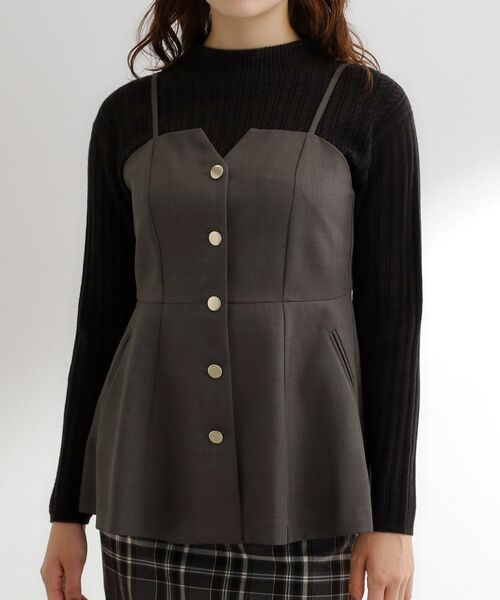 grove / グローブ シャツ・ブラウス | 【カセット服】主役級キャミビスチェ | 詳細15