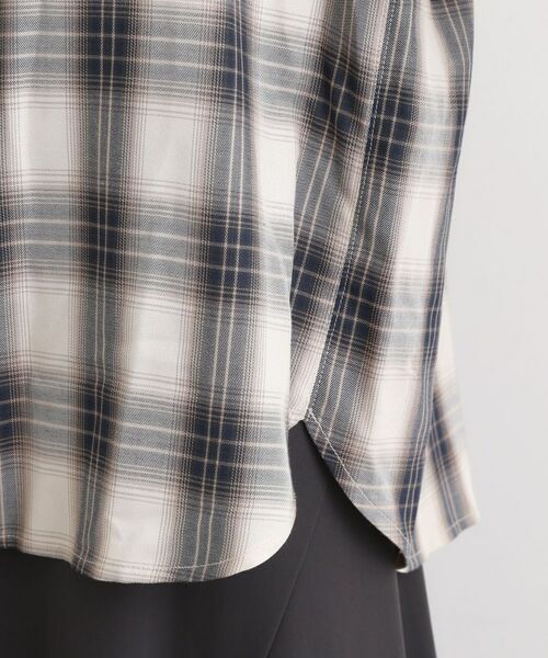 grove / グローブ シャツ・ブラウス | 今の季節にちょうどいい　オンブレーチェックシャツ | 詳細17