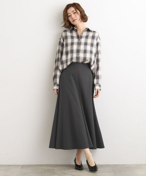 grove / グローブ シャツ・ブラウス | 今の季節にちょうどいい　オンブレーチェックシャツ | 詳細3