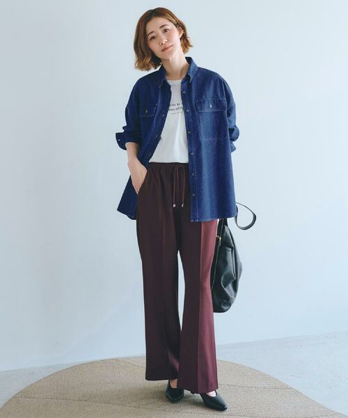 grove / グローブ シャツ・ブラウス | 【選べる着丈】オーバーサイズデニムシャツ | 詳細17