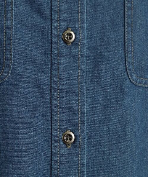 grove / グローブ シャツ・ブラウス | 【選べる着丈】オーバーサイズデニムシャツ | 詳細4