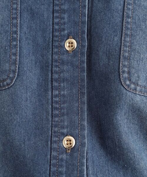 grove / グローブ シャツ・ブラウス | 【選べる着丈】オーバーサイズデニムシャツ | 詳細8