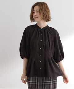 grove / グローブ シャツ・ブラウス | ウエストタックチュニックブラウス