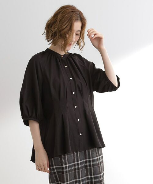 grove / グローブ シャツ・ブラウス | ウエストタックチュニックブラウス | 詳細2