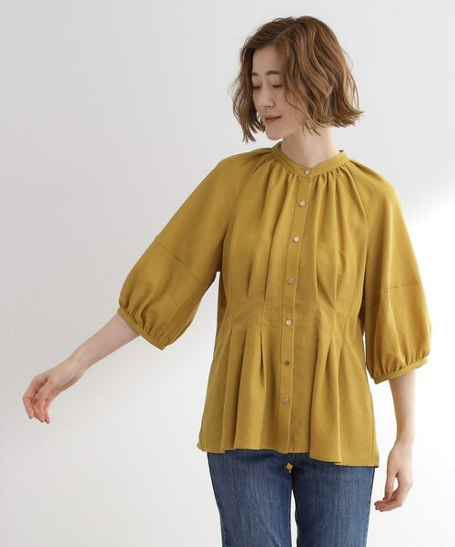 grove / グローブ シャツ・ブラウス | ウエストタックチュニックブラウス | 詳細6