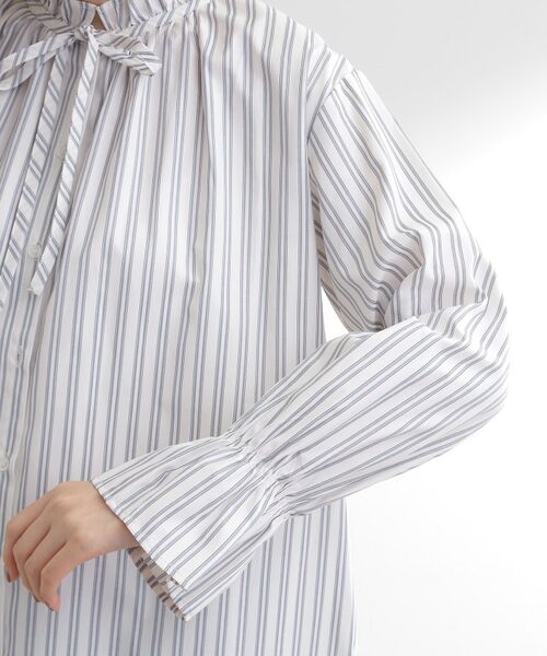 grove / グローブ シャツ・ブラウス | 【石川梨華さん着用】フリルカラーリボンブラウス | 詳細26