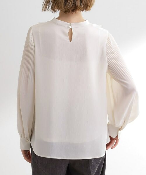 grove / グローブ シャツ・ブラウス | 袖プリーツフロントフリルブラウス | 詳細15