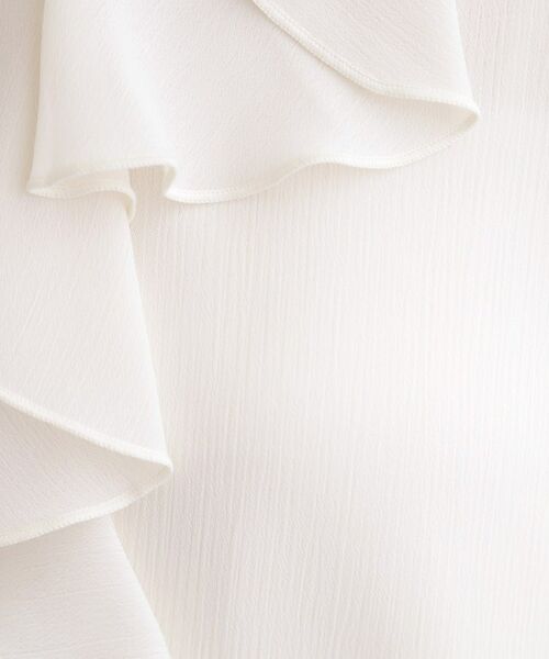 grove / グローブ シャツ・ブラウス | 袖プリーツフロントフリルブラウス | 詳細4