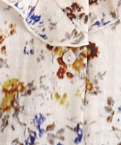 grove / グローブ シャツ・ブラウス | カスリフラワープリントブラウス | 詳細5