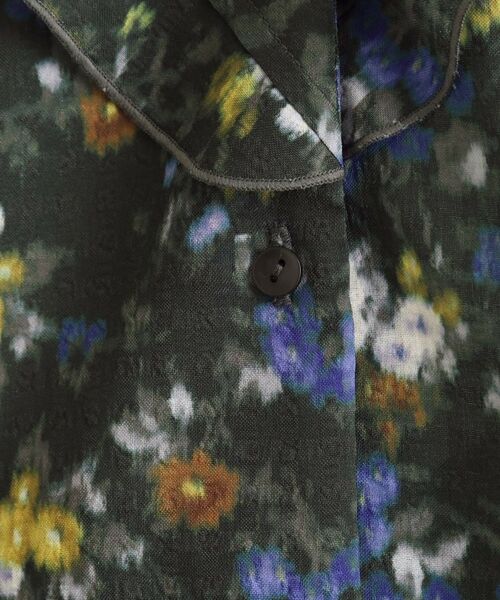 grove / グローブ シャツ・ブラウス | カスリフラワープリントブラウス | 詳細9