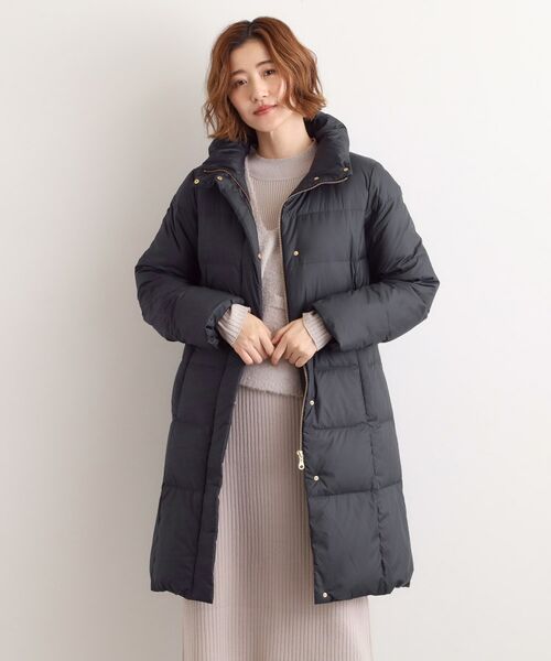 grove / グローブ ダウンジャケット・ベスト | 【名品アウター/800FP・多機能】つつまれダウンロング | 詳細3