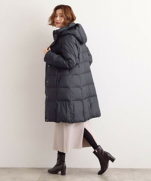 grove / グローブ ダウンジャケット・ベスト | 【名品アウター/800FP・多機能】つつまれダウンロング | 詳細7