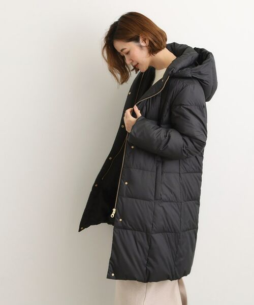 grove / グローブ ダウンジャケット・ベスト | 【名品アウター/800FP・多機能】つつまれダウンロング | 詳細9