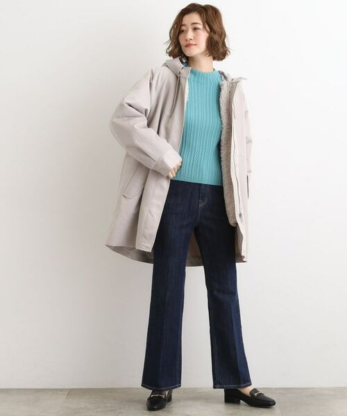 grove / グローブ ミリタリージャケット・コート | 【名品アウター/3WAY・はっ水】ボアライナー付きモッズコート | 詳細11