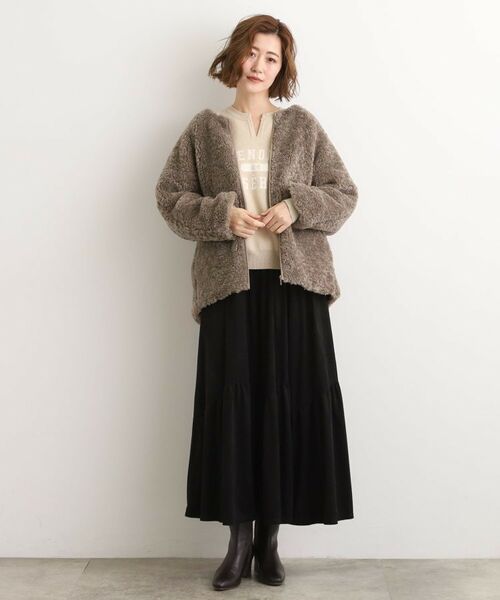 grove / グローブ ミリタリージャケット・コート | 【名品アウター/3WAY・はっ水】ボアライナー付きモッズコート | 詳細22