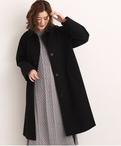 クラシカルな佇まい 大人のステンカラーロングコート